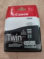 Canon Pixma nieuw twinpack 2x 19 ml zwarte inkt PGI-525PGBK, Ophalen of Verzenden, Nieuw, Cartridge, Canon Pixma