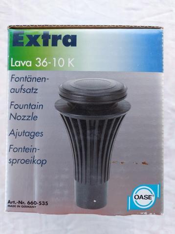 Fontein-sproeikop: Extra Lava 36-10K OASE beschikbaar voor biedingen