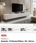 Tv wandmeubel 300cm, Ophalen, Zo goed als nieuw