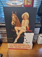 Oude kartonnen pub Porto Bordeaux pin up Verviers, Ophalen of Verzenden, Zo goed als nieuw