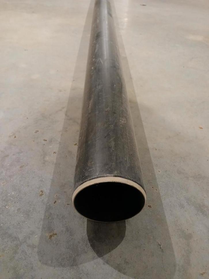 Zwarte afvoerbuis te koop 5 meter, Bricolage & Construction, Tuyaux & Évacuations, Neuf, Évacuation, PVC, 4 à 6 mètres, 80 mm ou plus