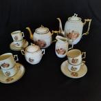 Antiek koffie en/of thee servies met engeltjes motief, Antiek en Kunst, Ophalen