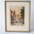 Roger Hebbelinck - Brugge Stadszicht - Kleurenets, Enlèvement ou Envoi