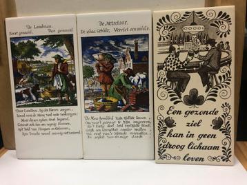 Wanddecoraties allerlei, tegels, planken,… beschikbaar voor biedingen