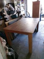 Massief Teak tafel 180X100 cm, Huis en Inrichting, Ophalen, Gebruikt, Teakhout, 50 tot 100 cm