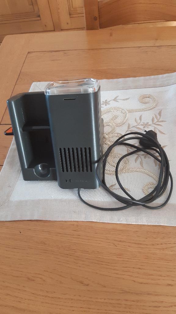 Dias-speler + glazen hoezen + opbergdozen, Audio, Tv en Foto, Diaprojectoren, Gebruikt, Ophalen