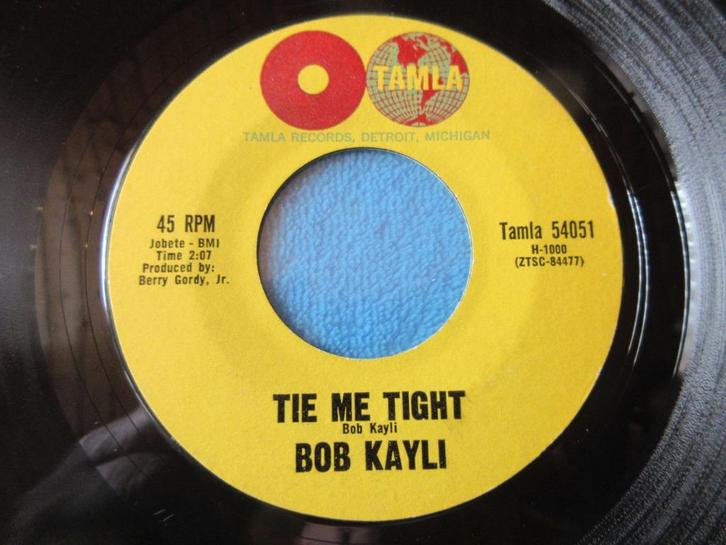 Bob Kayli‎ — Tie Me Tight / Small Sad Sam, Cd's en Dvd's, Vinyl Singles, Gebruikt, Single, R&B en Soul, 7 inch, Ophalen of Verzenden