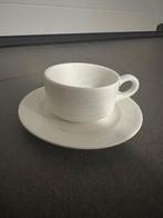 Nieuwe tassen + ondertassen verglaasd, Huis en Inrichting, Ophalen, Nieuw, Bord(en)