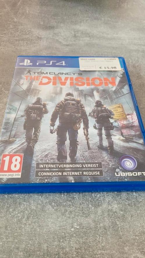 Ps4 the division, Games en Spelcomputers, Games | Sony PlayStation 4, Zo goed als nieuw, Role Playing Game (Rpg), Vanaf 18 jaar