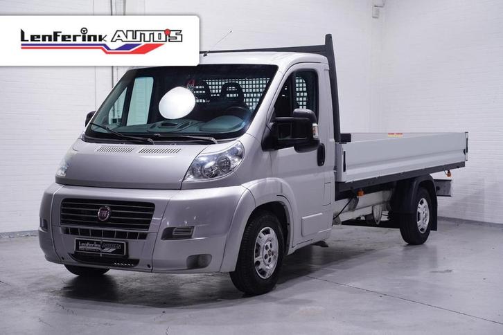 Fiat Ducato 2.3 MultiJet 120 pk L4Pick Up / Open Laadbak Air, Auto's, Bestelwagens en Lichte vracht, Bedrijf, ABS, Airconditioning