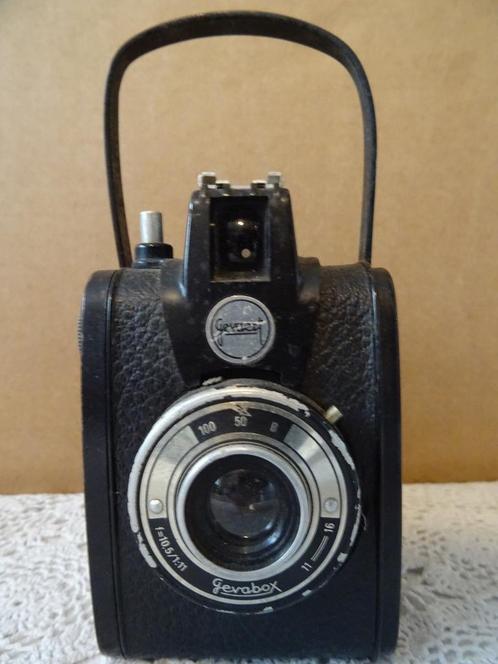 Gevaert Gevabox vintage Gevabox camera fotocamera 1955-1959, Audio, Tv en Foto, Fotocamera's Analoog, Gebruikt, Compact, Overige Merken