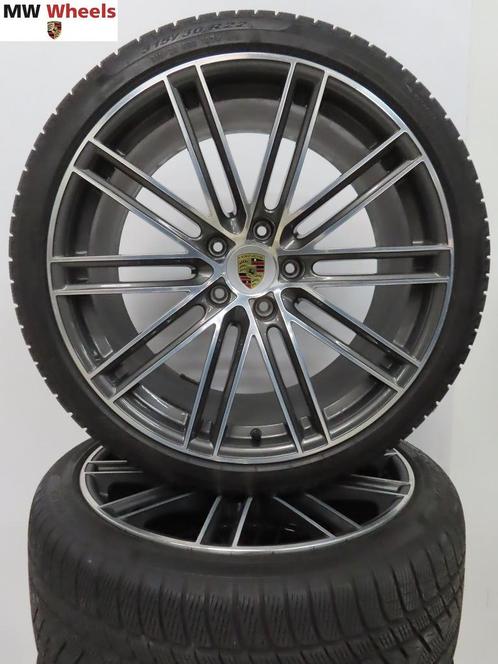 Originele Porsche Cayenne SUV 22 inch velgen winterbanden, Auto-onderdelen, Banden en Velgen, Banden en Velgen, Winterbanden, Overige maten