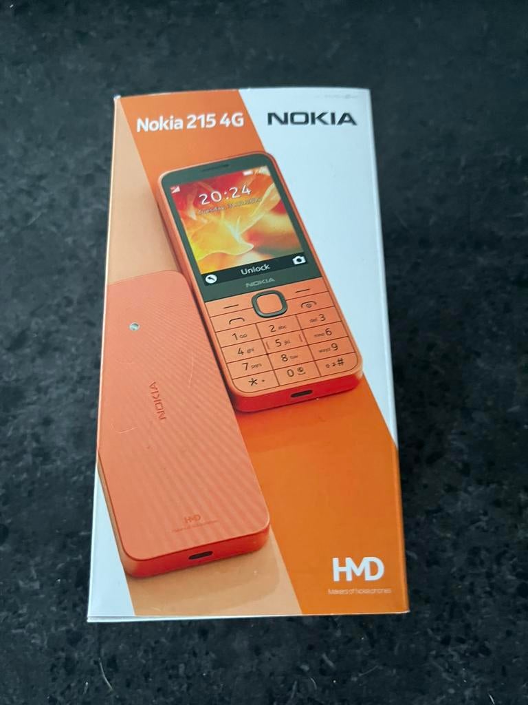 Gsm mobile Nokia 215 4G noir. Neufbet emballé, Télécoms, Téléphonie mobile | Nokia, Enlèvement ou Envoi, Comme neuf, Noir