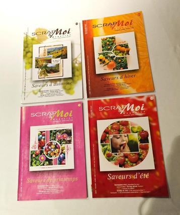 4 x Scrap & Moi – 4 saisons - Franstalig, Hobby en Vrije tijd, Scrapbooking, Ophalen of Verzenden, Zo goed als nieuw, Album of Boek