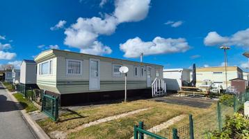 Ruime en comfortabele caravan met 3 slpk te huur in Westende