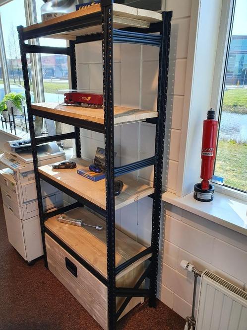 Unieke industriele stellingkast, ladekast in elke maat/vorm, Huis en Inrichting, Kasten | Ladekasten, Nieuw, Ophalen