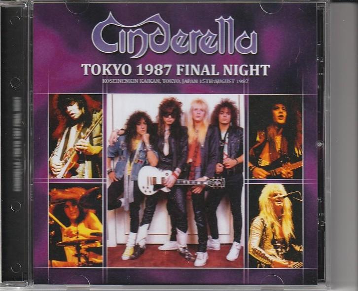 CD + DVD - CINDERELLA - Live in Tokyo 1987, CD & DVD, CD | Hardrock & Metal, Neuf, dans son emballage, Envoi