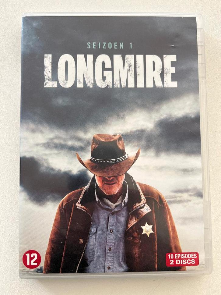Longmire - Seizoen 1 (DVD), CD & DVD, DVD | TV & Séries télévisées, Utilisé, Action et Aventure, Coffret, À partir de 12 ans, Enlèvement ou Envoi