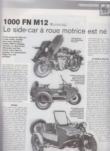 FN 1000cc M12 collectie motorfiets beschikbaar voor biedingen