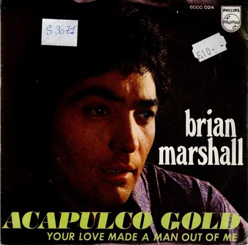 Vinyl, 7"   /   Brian Marshall   – Acapulco Gold, CD & DVD, Vinyles | Autres Vinyles, Autres formats, Enlèvement ou Envoi