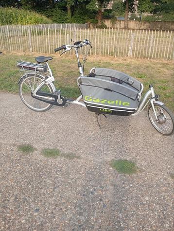 Vélo cargo électrique Gazelle Cabby, Enlèvement, Comme neuf, Gazelle