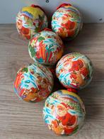 Vintage kerstballen set van 6, Diversen, Ophalen, Zo goed als nieuw