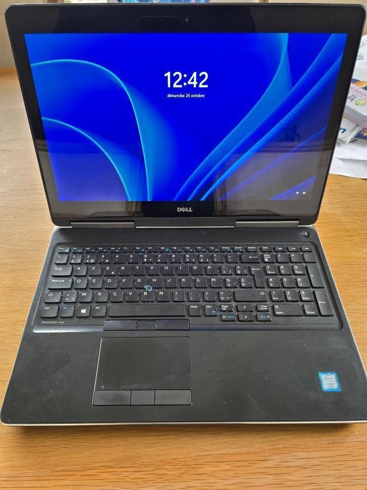 Dell Precision 7520 touchscreen-+USB-C-dock, Computers en Software, Windows Laptops, Gebruikt, 15 inch, HDD, 2 tot 3 Ghz, 16 GB