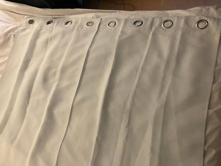 Rideaux, Maison & Meubles, Ameublement | Rideaux & Stores à lamelles, Neuf, 200 cm ou plus, 100 à 150 cm, Blanc, Enlèvement