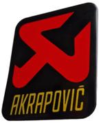 Akrapovic aluminium uitlaatplaatje #2, Motoren, Verzenden