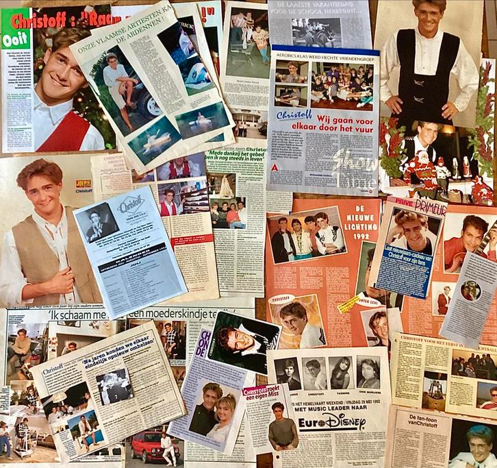 CHRISTOFF knipsels 📰🗞️✂️, Verzamelen, Tijdschriften, Kranten en Knipsels, Knipsel(s), Verzenden