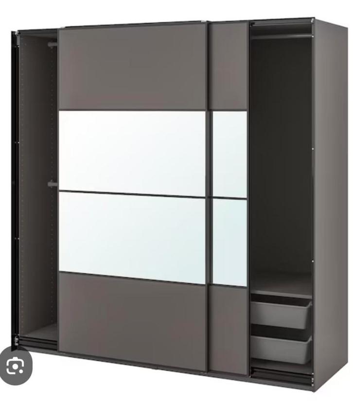 ikea kasten, Huis en Inrichting, Kasten | Vitrinekasten, Zo goed als nieuw, Glas, Ophalen