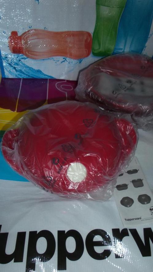 Tupperware nieuwe micropop 1,5 L, Huis en Inrichting, Keuken | Tupperware, Nieuw, Groen, Rood, Verzenden