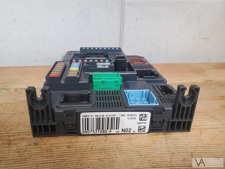 Peugeot 208 2008 Citroen C4 cactus zekeringkast 9807531680, Auto-onderdelen, Elektronica en Kabels, Peugeot, Gebruikt, Ophalen of Verzenden