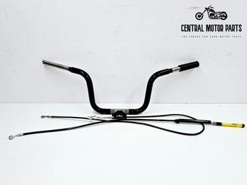 1.25 inch dik stuur Glans Zwart 12.75 inch ape + Kabels beschikbaar voor biedingen