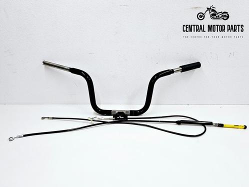 1.25 inch dik stuur Glans Zwart 12.75 inch ape + Kabels, Motoren, Onderdelen | Harley-Davidson, Gebruikt, Ophalen of Verzenden