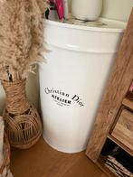 Baril decoratif CD dior, Enlèvement, Comme neuf, Blanc, 75 cm ou plus