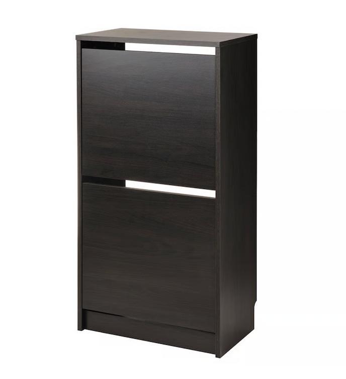 2 Schoenenkast Ikea Bissa, Huis en Inrichting, Kasten | Schoenenkasten, Zo goed als nieuw, Ophalen