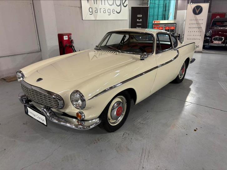 Volvo P1800 - 1963 - Gereviseerd, Auto's, Volvo, Bedrijf, Te koop, Overige modellen, Lederen bekleding, Benzine, Coupé, 2 deurs