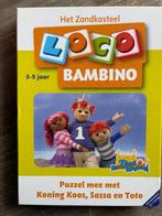 Loco Bambino - het Zandkasteel, Kinderen en Baby's, Ophalen of Verzenden, Zo goed als nieuw, Puzzelen