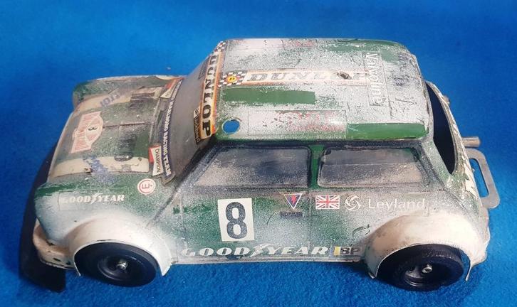 Vintage Kyosho/Graupner Minitz 06 Mini Cooper uit 1979/80, Hobby en Vrije tijd, Modelbouw | Radiografisch | Auto's, Gebruikt, Auto onroad