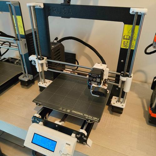 Prusa MK3S+ (incl. Revo Six upgrade), Computers en Software, 3D Printers, Gebruikt, Ophalen