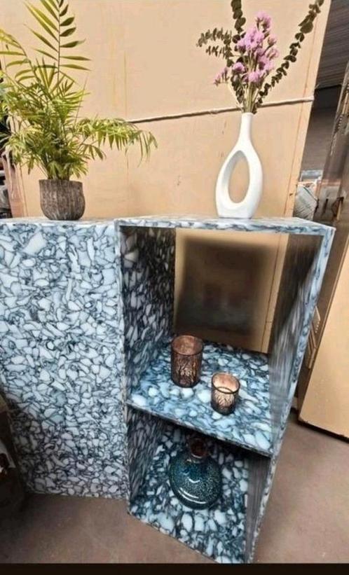 Presentatiemeubel display presentatieblok bijzettafel zuil, Huis en Inrichting, Tafels | Sidetables, Zo goed als nieuw, Ophalen