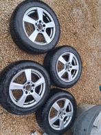 Jantes avec pneus d'hiver 5x112 de Mercedes 16 pouces, Enlèvement, 16 pouces, Pneus hiver, Jante(s)