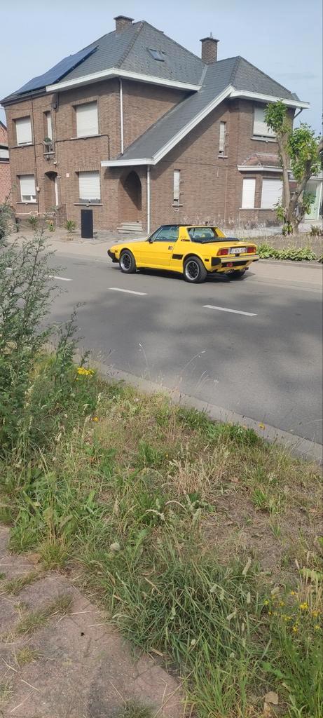 Fiat x1/9 Bertone 1500 roest vrij, Auto's, Fiat, Particulier, Benzine, Cabriolet, 2 deurs, Handgeschakeld, Zwart, Achterwielaandrijving