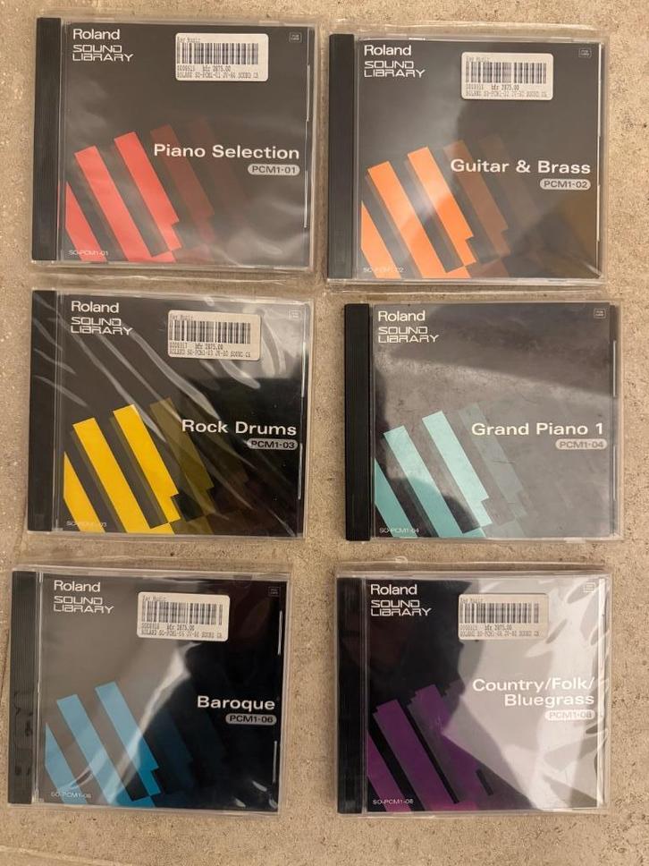 Roland sound library, Muziek en Instrumenten, Synthesizers, Nieuw, Overige aantallen, Roland, Ophalen of Verzenden