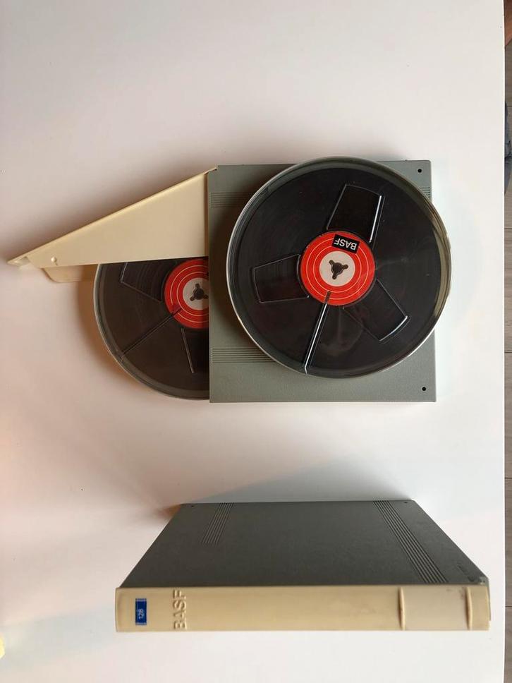Bandes magnétiques BASF 18 cm – En lot ou à l’unité, TV, Hi-fi & Vidéo, Enregistreurs audio, Enlèvement ou Envoi