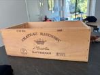 Houten wijn kist rieussec 12x 1/2 flesjes, Ophalen of Verzenden, Zo goed als nieuw