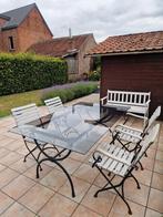 Tuinset (kan ook afzonderlijk), Tuin en Terras, Tuinsets en Loungesets, Ophalen, Gebruikt, Tuinset