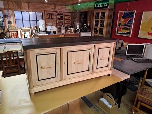 Dressoir - TV kast refurbished, Huis en Inrichting, Kasten | Dressoirs, Zo goed als nieuw, 100 tot 150 cm, 50 tot 75 cm, Met deur(en)