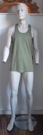 Débardeur musculaire avec maille vert SHEIN taille L, Nieuw, Ophalen of Verzenden, Shein, Maat 52/54 (L)